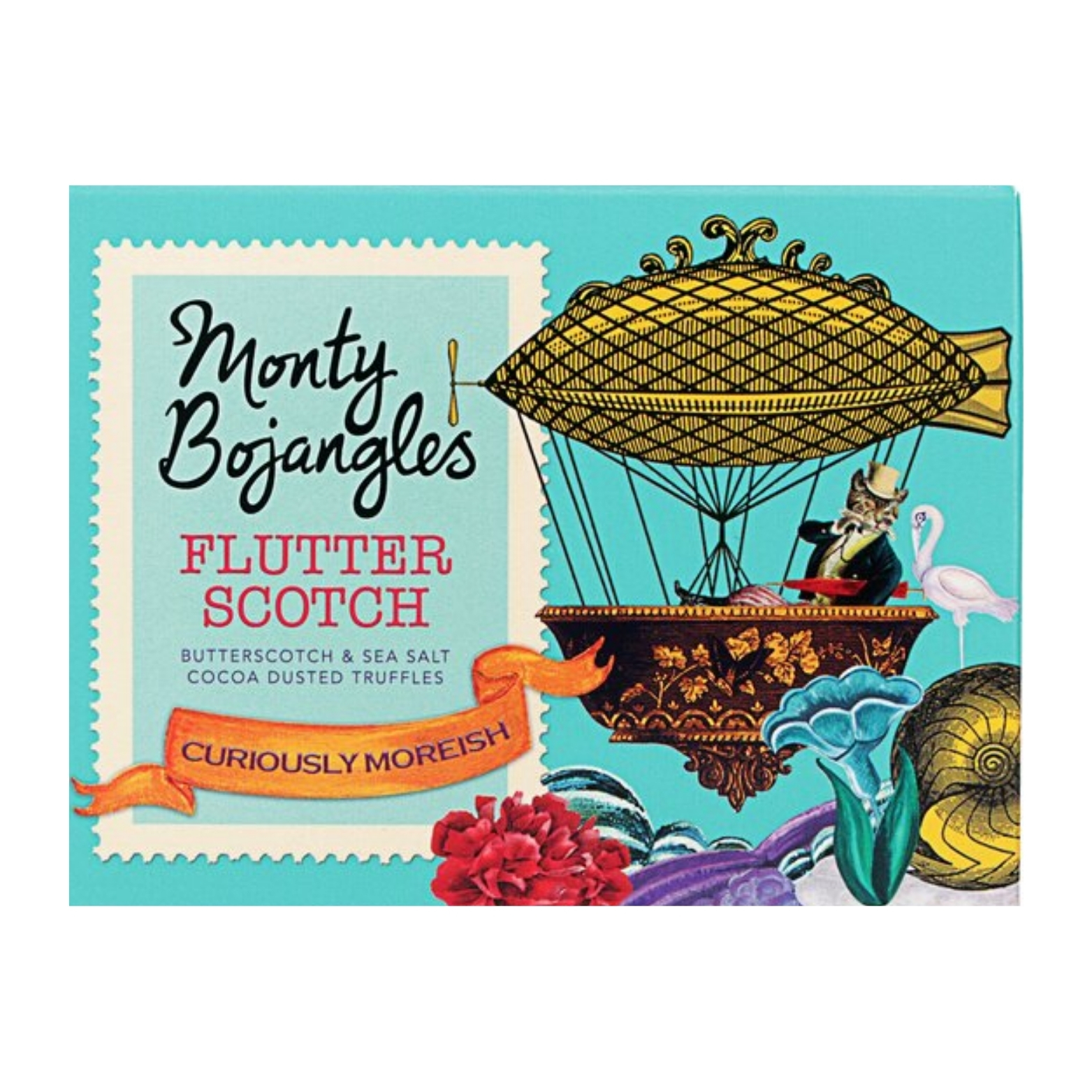 MONTY BOJANGLES FLUTTER SCOTCH CHOCOLATEY TRUFFLES 150G-XMAS