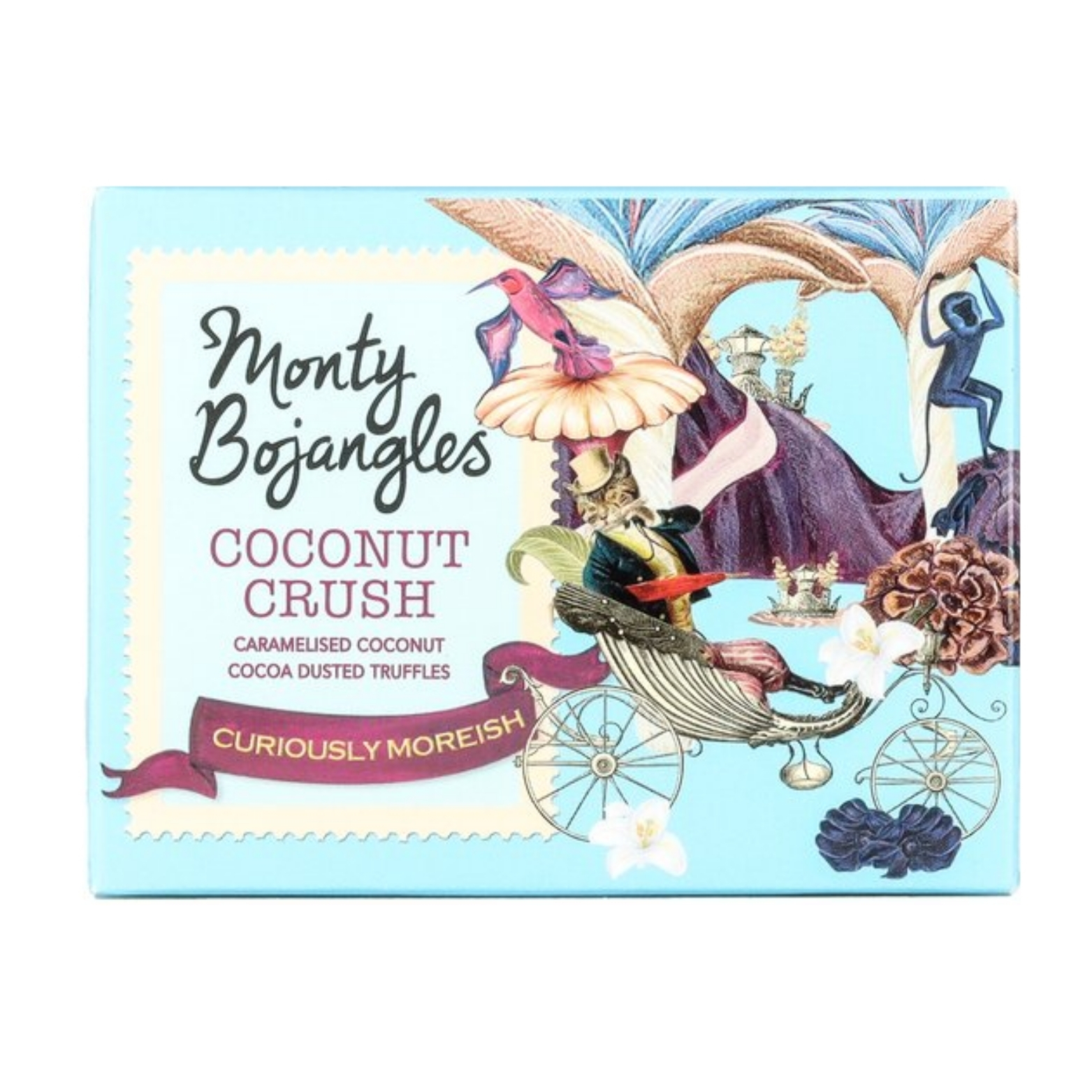 MONTY BOJANGLES COCONUT CRUSH CHOCOLATEY TRUFFLES 100G-XMAS