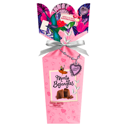 MONTY BOJANGLES CHOCCY SCOFFY BOUQUET GIFT BOX 110G-XMAS