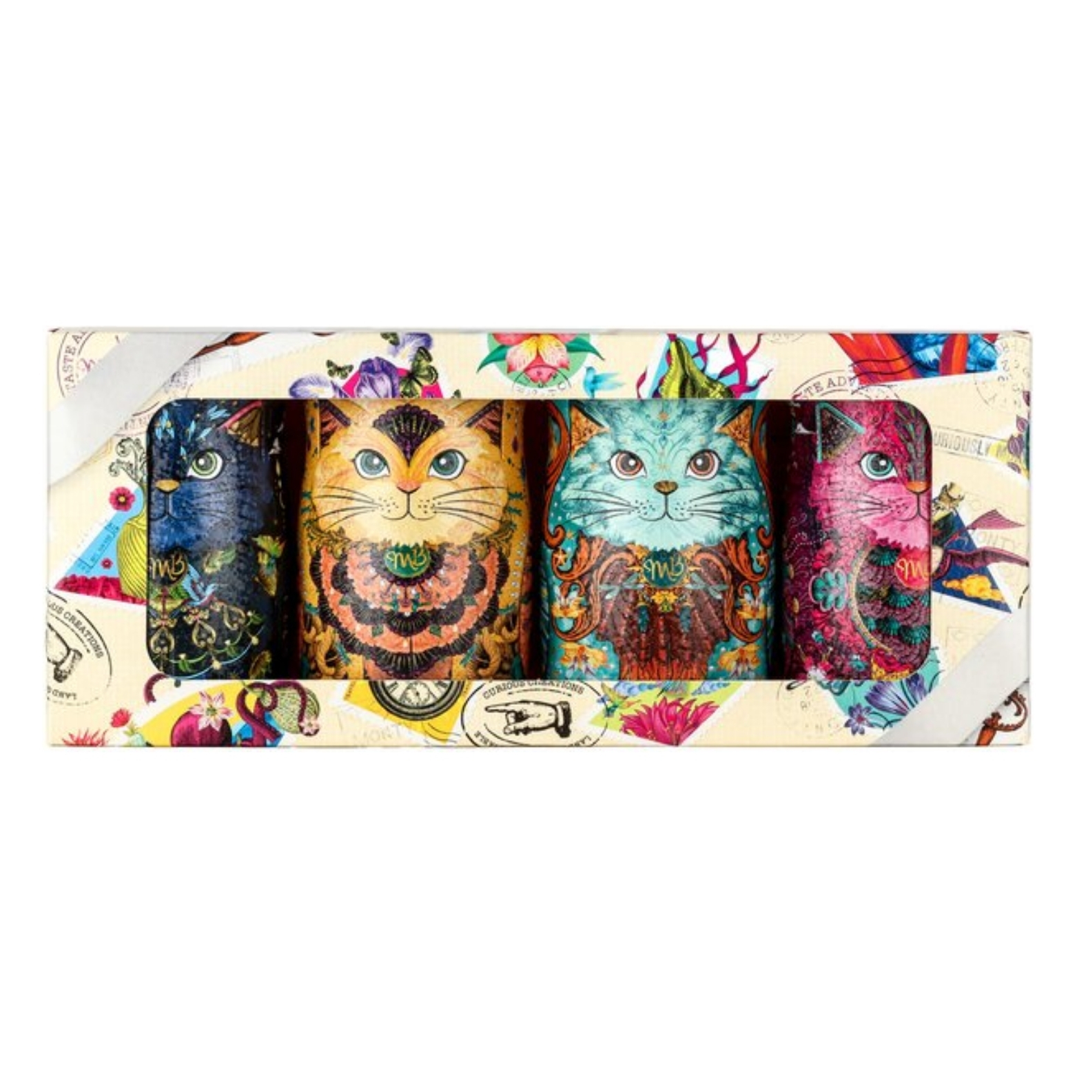 MONTY BOJANGLES KIT TIN COLLECTION 4PACK 144G-XMAS