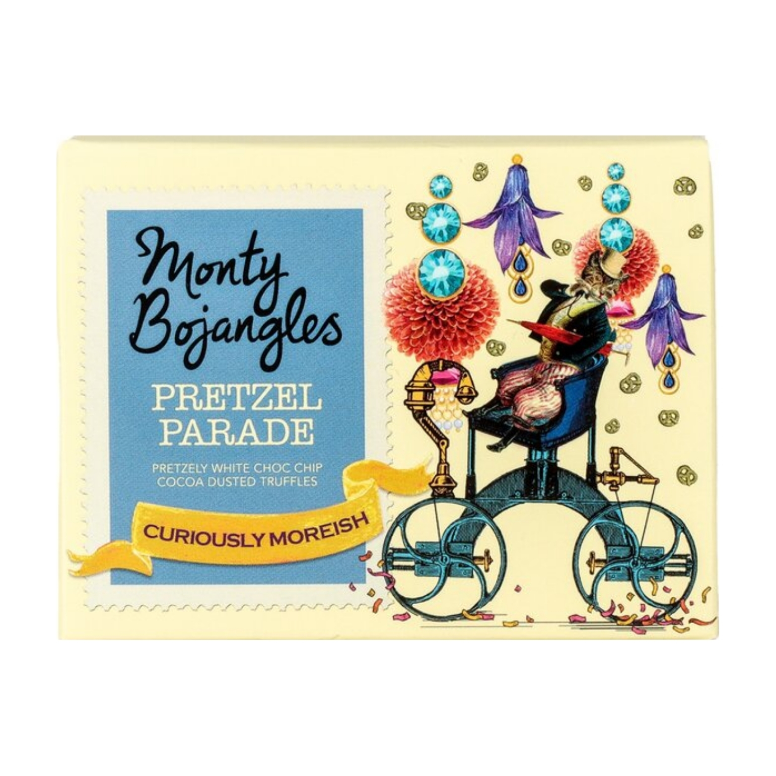 MONTY BOJANGLES PRETZEL PARADE CHOCOLATEY TRUFFLES 100G-XMAS