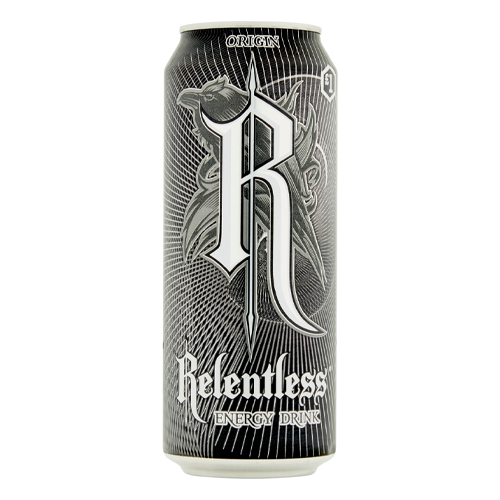 RELENTLESS ORIGINAL CAN PMP £1.00 500ML