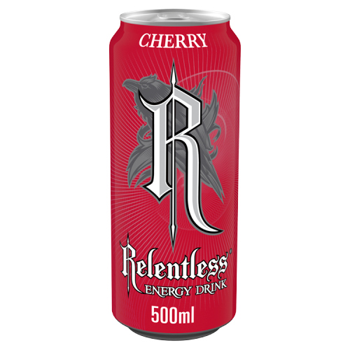 RELENTLESS CHERRY CAN 500ML