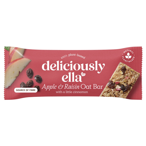 DELICIOUSLY ELLA APPLE & RAISIN OAT BAR 50G