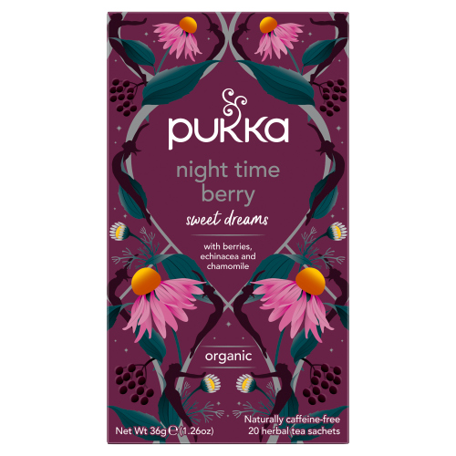 PUKKA ORGANIC NIGHT TIME BERRY  20'S