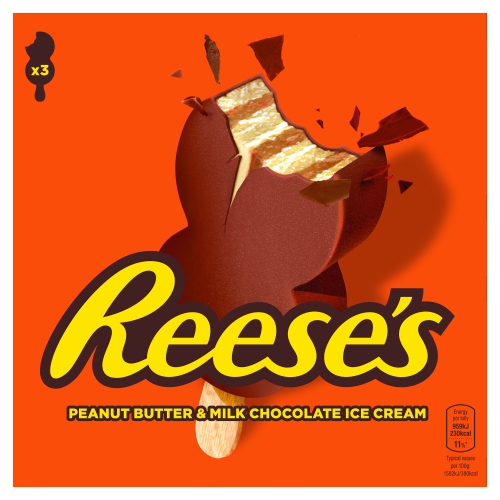 REESE'S PEANUT BUTTER INDULGENT CHOC STICKS 3PK