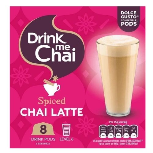 DRINK ME CHAI SPICED LATTE PODS 15G