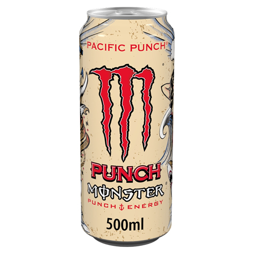MONSTER ENERGY PACIFIC PUNCH CAN 500ML