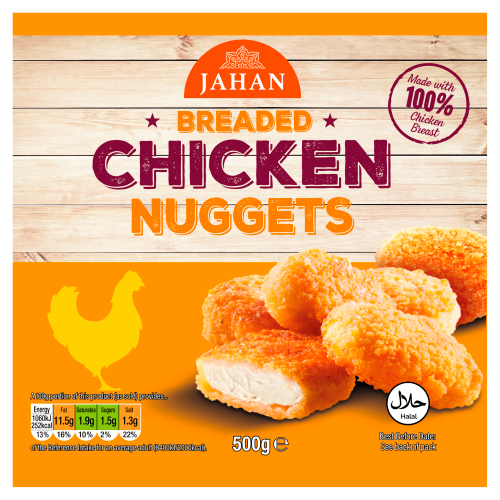 JAHAN BREADED NUGGETS 500G