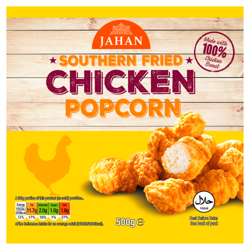 JAHAN SOUTHERN FRIED POPCORN 500G