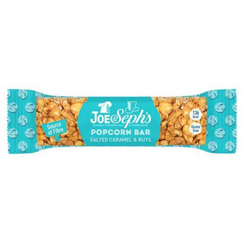 JOE & SEPH'S POPCORN SALTED CARAMEL & NUTS BARS 27G