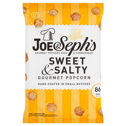 JOE & SEPH'S SWEET & SALTY GOURMET POPCORN 60G