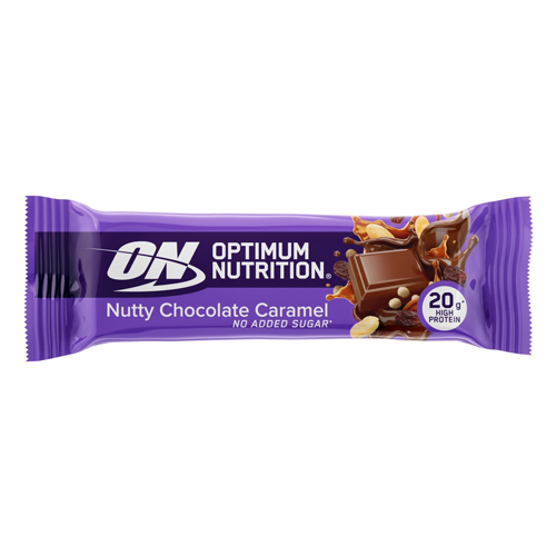 OPTIMUM NUTRITION NUTTY CHOCOLATE CARAMEL BAR 70G