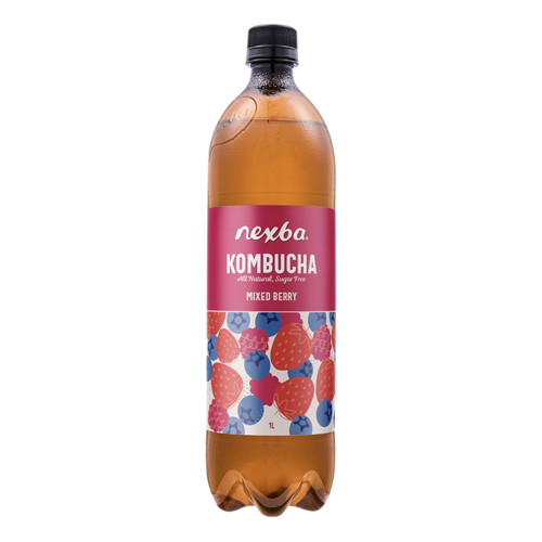 NEXBA MIXED BERRY KOMBUCHA 1L