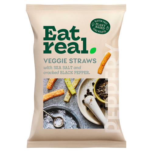 EAT REAL VEGGIE STRAWS 110G