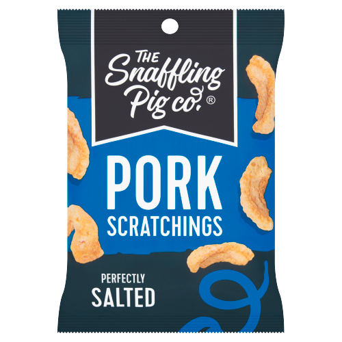SNAFFLING PIG SALTED SCRATCHING 4X 38G