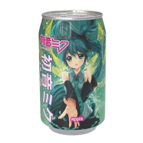 KAWAJI HATSUNE MIKU APPLE SODA CAN 330ML