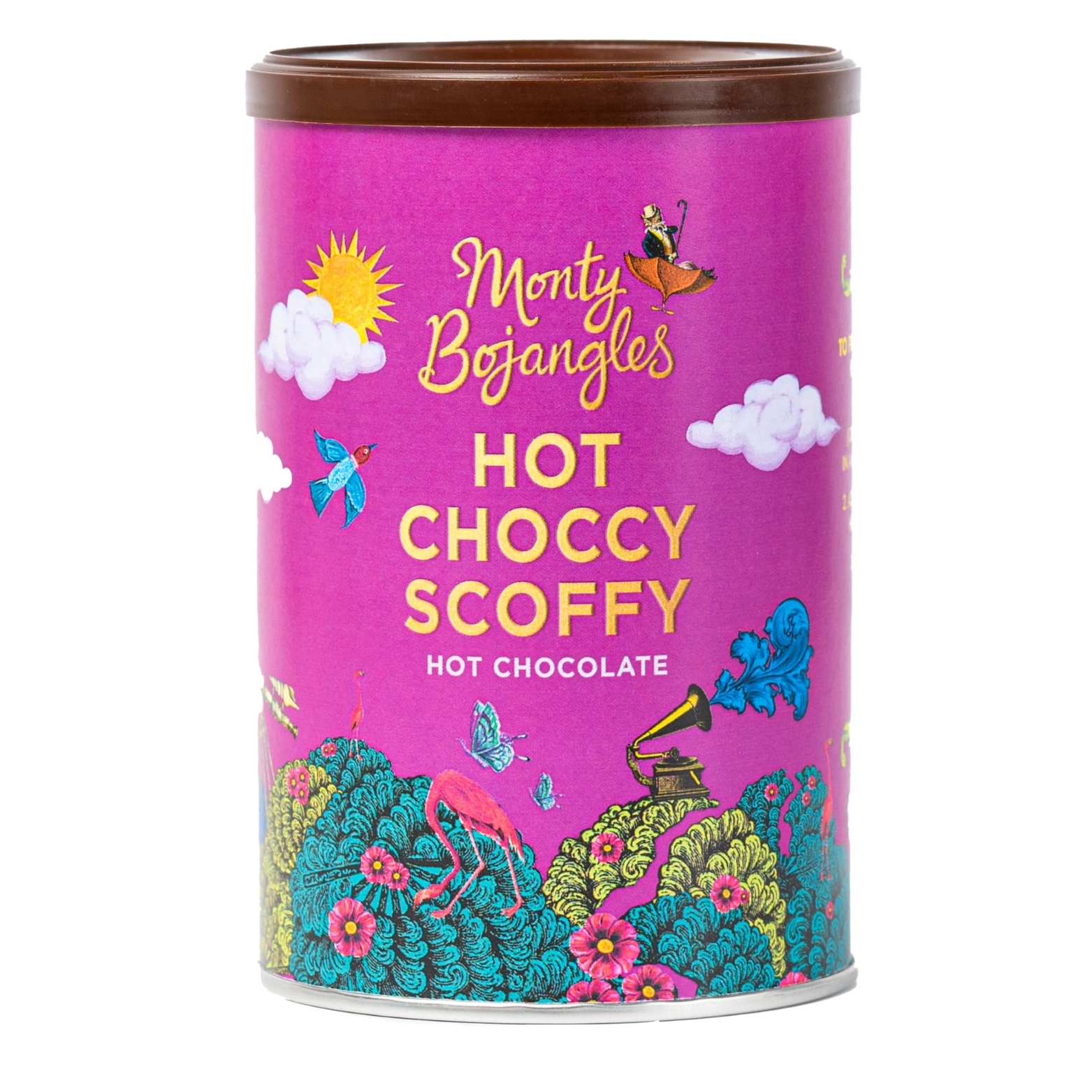 MONTY BOJANGLES VEGAN HOT CHOCCY SCOFFY 250G-XMAS
