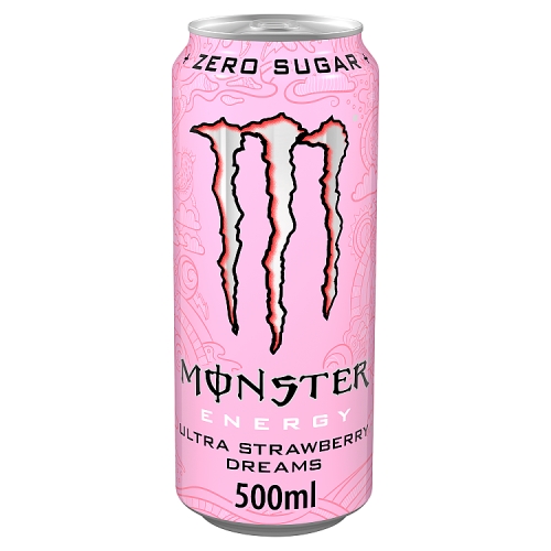 MONSTER ENERGY ULTRA STRAWBERRY DREAMS CAN 12X 500ML