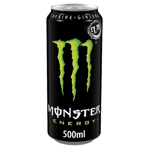 MONSTER ENERGY CAN PMP £1.75 500ML