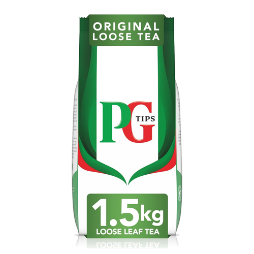 PG TIPS CATERING LOOSE LEAF BLACK TEA 1.5KG