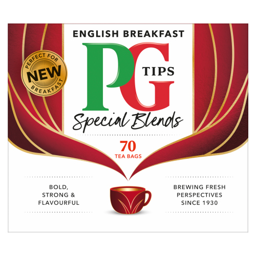 PG TIPS ENGLISH BREAKFAST TEA BAGS 70S 175G