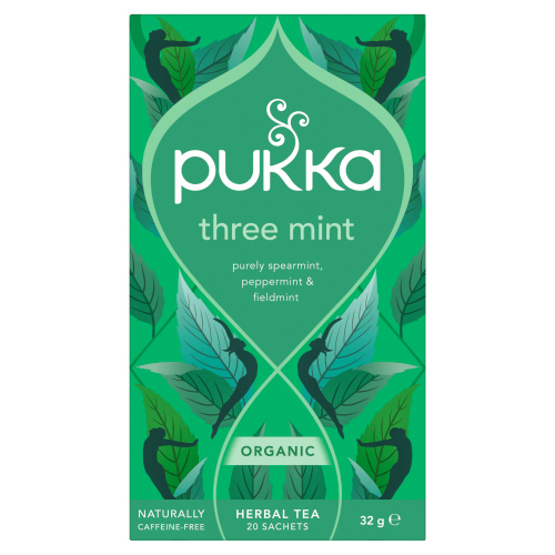 PUKKA ORGANIC THREE MINT  20'S