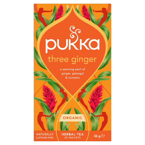 PUKKA ORGANIC THREE GINGER  20'S