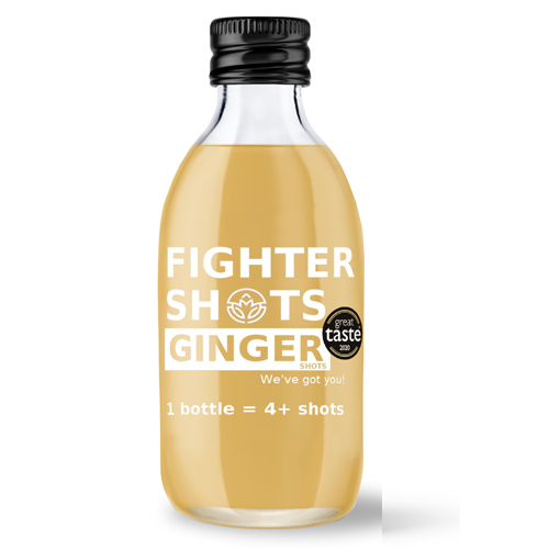 FIGHTER GINGER + TURMERIC DOSING BOTTLES 250ML