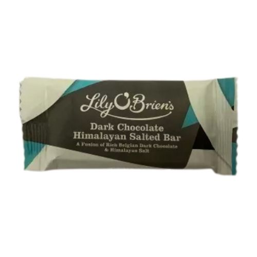 LILY O'BRIEN'S DARK CHOC HIMALAYAN SALT BAR 4.7KG