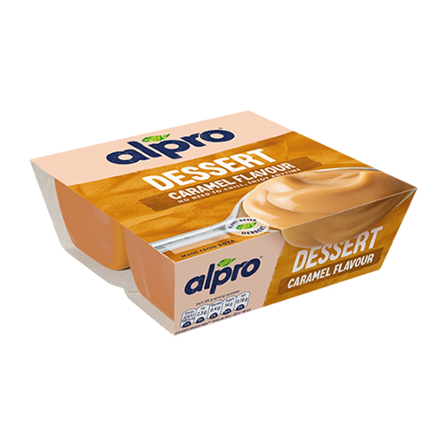 ALPRO SOYA DESSERT CARAMEL 4PK 125ML