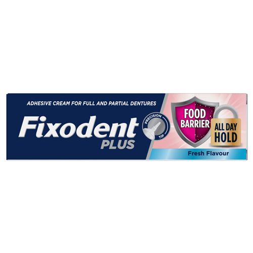 FIXODENT PLUS DUAL PROTECTION DENTURE ADHESIVE 40G