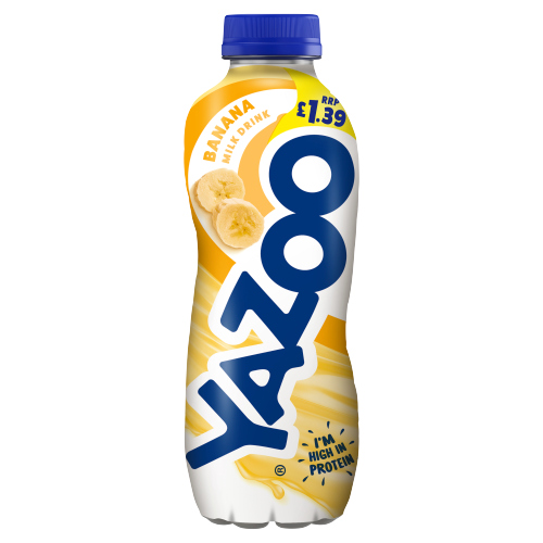 YAZOO BANANA MILK PMP £1.39 400ML
