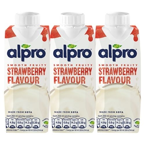 ALPRO SOYA STRAWBERRY DRINK 250ML