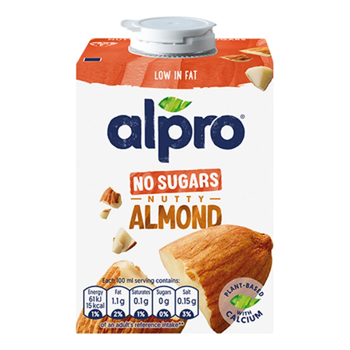 ALPRO UNSWEETENED ALMOND MILK 500ML