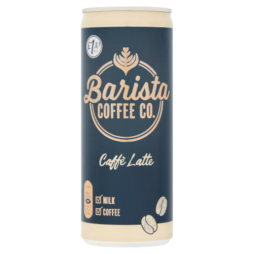 BARISTA COFFEE LATTE PMP £1.10 250ML