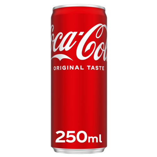 COKE CAN 250ML