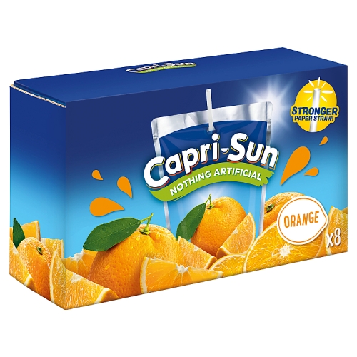 CAPRI-SUN ORANGE 8PK 200ML