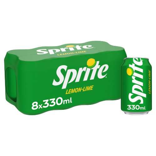 SPRITE REGULAR CAN 8PK 330ML