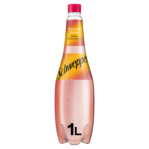 SCHWEPPES WATERMELON MELON SODA 1L