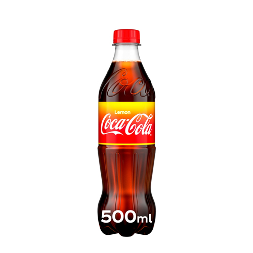 COKE LEMON PET 500ML