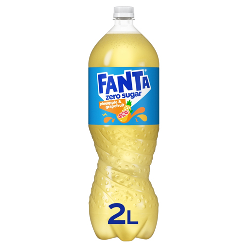 FANTA PINEAPPLE & GRAPEFRUIT ZERO PET 6X 2L