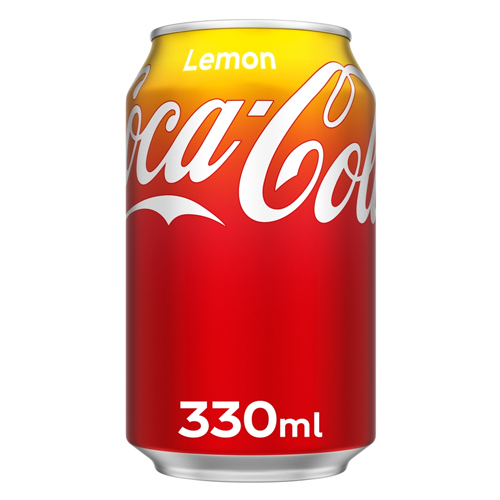 COKE LEMON CAN 330ML