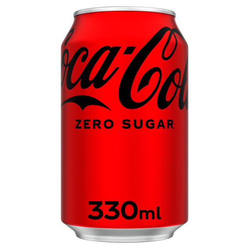 COKE ZERO SUGAR CAN 24X 330ML
