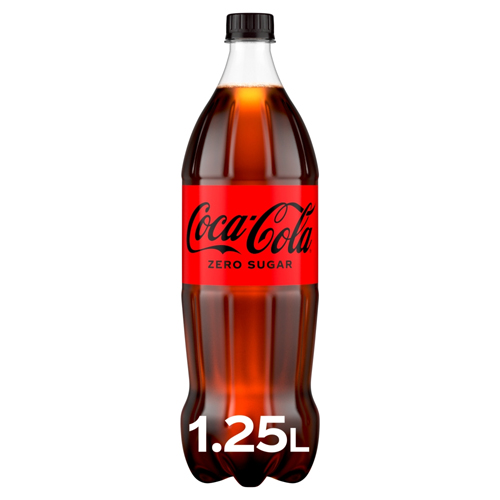COKE ZERO SUGAR PET 12X 1.25L