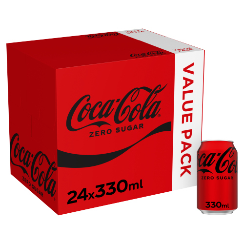 COKE ZERO 24PK 330ML