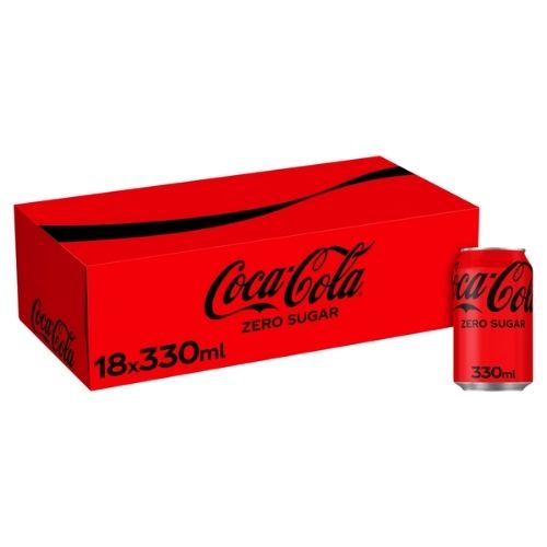 COKE ZERO 18PK 330ML