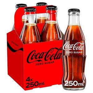 COKE ZERO SUGAR 4PK 250ML