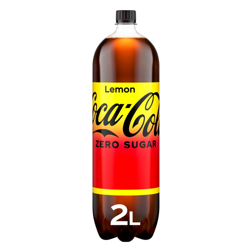 COKE ZERO SUGAR LEMON PET 2L