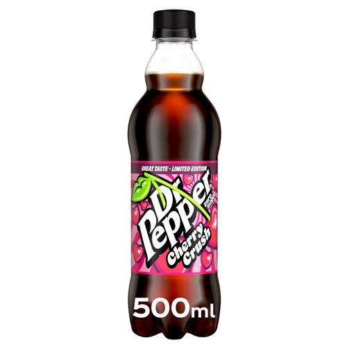 DR PEPPER ZERO CHERRY CRUSH PET 500ML